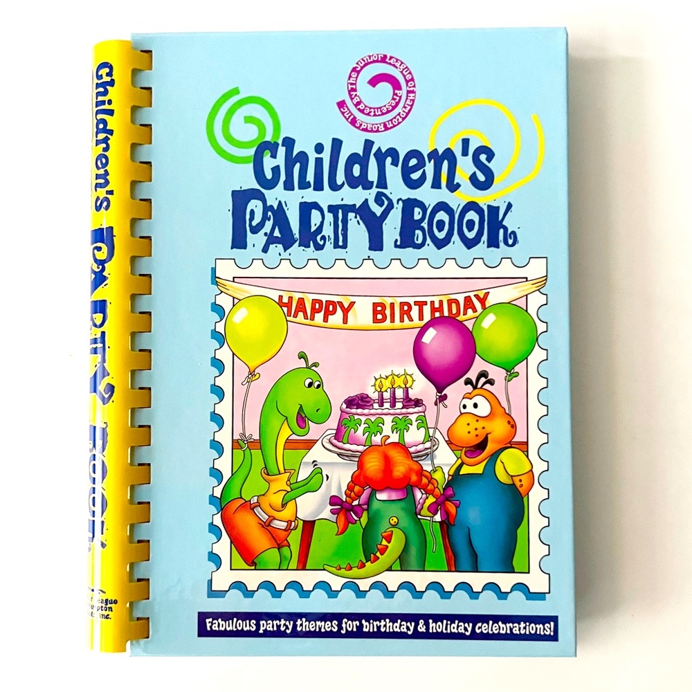 Nostalgic Children’s Party Book by The Junior League of Hampton Road - New!